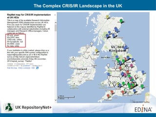 The Complex CRIS/IR Landscape in the UK
 