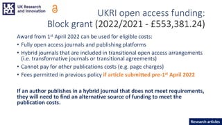 UKRI policy briefing | PPTX