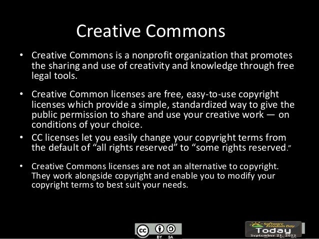 Creative commons and science education for audax computer science week