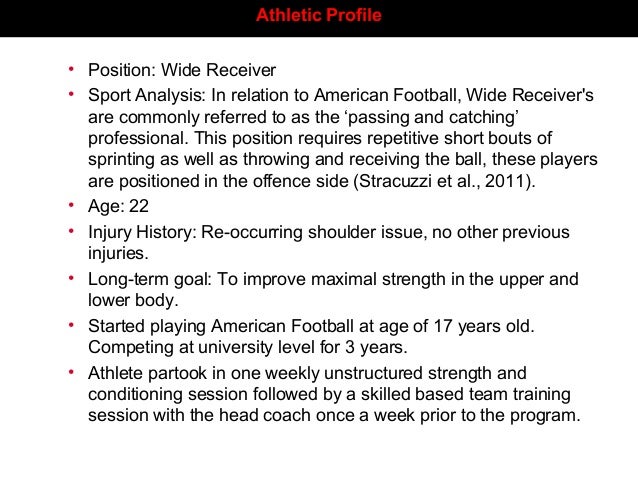 Strength and conditioning case study image