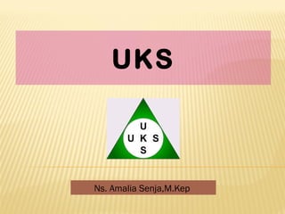 Ns. Amalia Senja,M.Kep
UKS
 