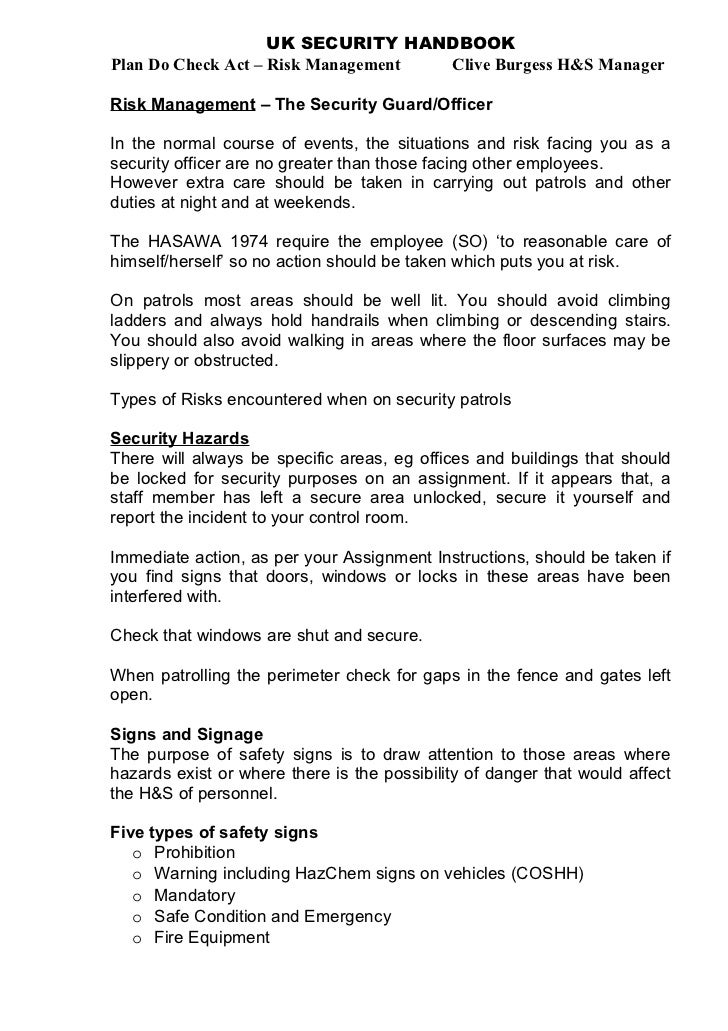 Security assignment instructions template Security assignment instructions template picture