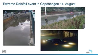 Extreme Rainfall event in Copenhagen 14. August
 
