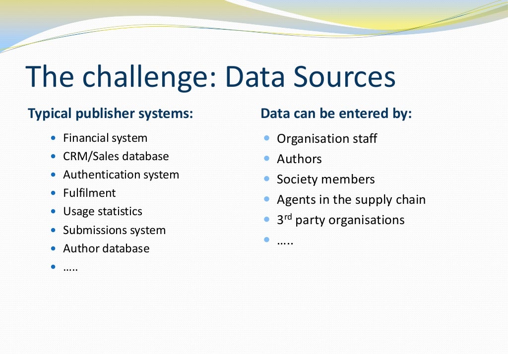 Rubbish in Rubbish out applying good data governance techniques to g…