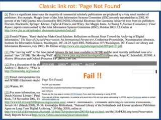 Successful link: URI works as expected 
 