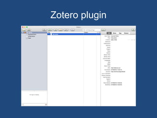 … re-factoring the HTML link that is returned
• http://www.newyorker.com/magazine/2015/01/26/cobweb
• Archive timestamp: 2015-02-19T09:46:36
• http://web.archive.org/web/20150219094636/http://www.n
ewyorker.com/magazine/2015/01/26/cobweb
Hiberlink Remedy: Components in a Robust Link
b) Augment Link with Datetime and Archive URI
a) Take simple URI - to article in New Yorker magazine (say)
Hiberlink.org
 