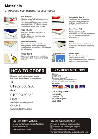 Free Printable Health And Safety Signs Uk