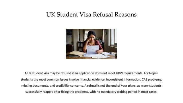 UK Student Visa Refusal Reasons 2026 Complete Guide