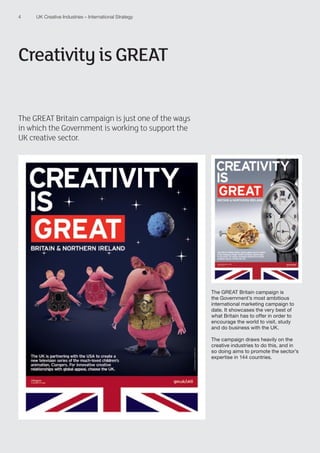 UK Creative Industries – International Strategy | PDF