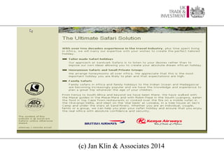 (c) Jan Klin & Associates 2014

 