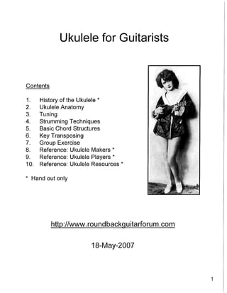 Ukulele for-guitarist