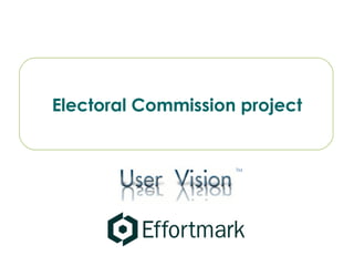Electoral Commission project TM 