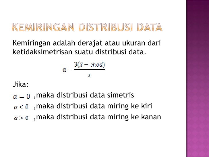Ukuran pemusatan data