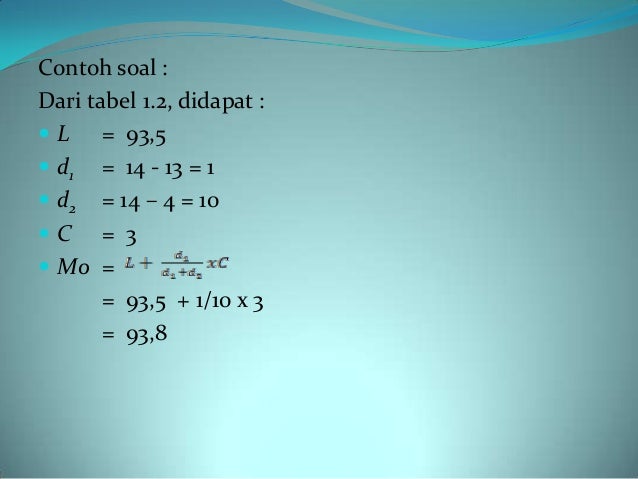 Ukuran pemusatan data