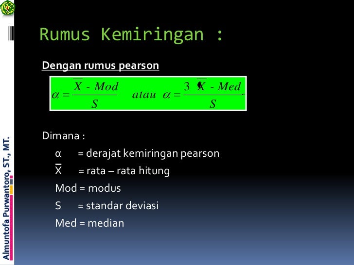 Ukuran variasi atau dispersi (penyebaran)