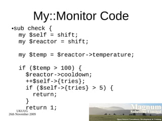 Perl Advanced Code Advanced Perl Techniques | ODP