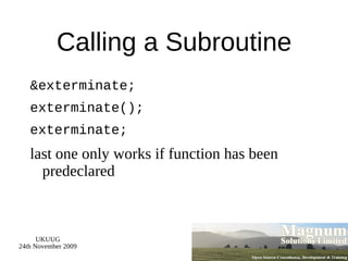 print "$name says, 'The meaning of life is $sum.'\n"; 