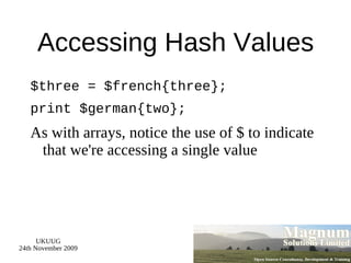 The Perl Philosophy There's more than one way to do it 