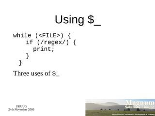 print "Hello world\n"; 