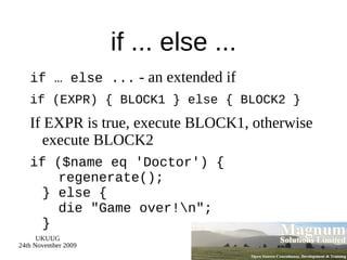 Hash variables start with % More on these types soon 
