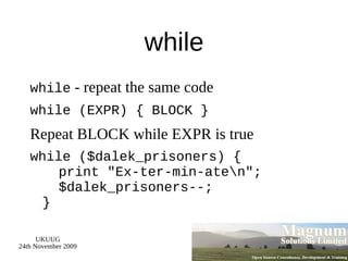 use strict; my $var; 