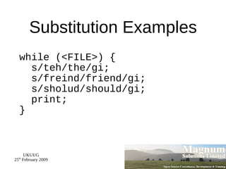 @array[4, 7 .. 9] = ('four', 'seven',    'eight', 'nine'); 
