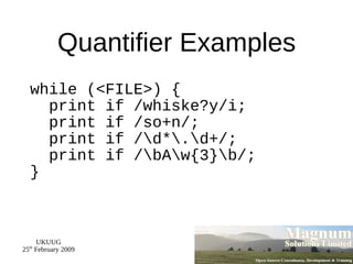 Hash Variables Hashes implement “look-up tables” or “dictionaries” 