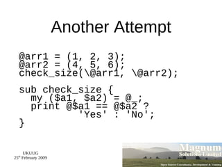 Special Perl Variables Perl has many special variables 