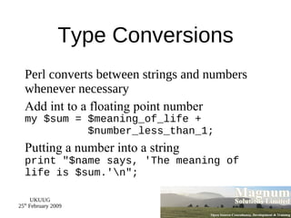 "Perl" is the language  