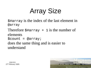 Less typical uses of Perl Human Genome Project 