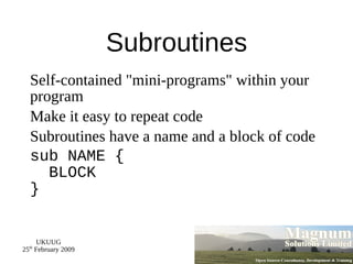 Array Variables Arrays contain an ordered list of scalar values 