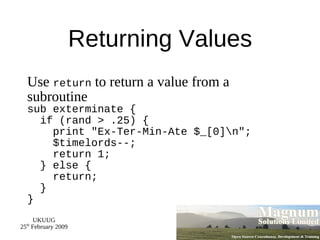 Note use of $ as individual element of an array is a scalar 