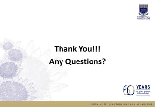Thank You!!!
Any Questions?
 