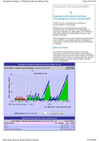 ukwebfocus-backup > A Backup of the ukwebfocus blog   Page 358 of 616




http://blogs.ukoln.ac.uk/ukwebfocus-backup/               29/10/2009
 