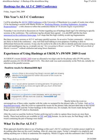 ukwebfocus-backup > A Backup of the ukwebfocus blog                                                      Page 27 of 616

 ...