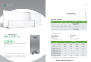 Up-shine Lighting 2015 UL approved LED Lights Catalog | PDF