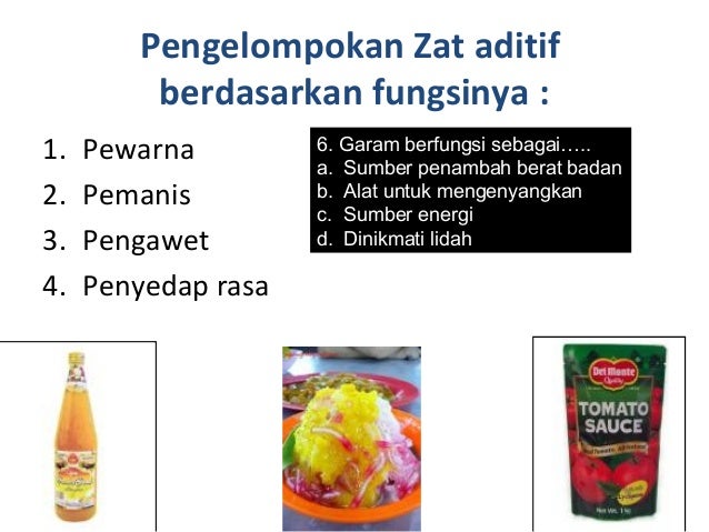 Ulangan harian zat aditif