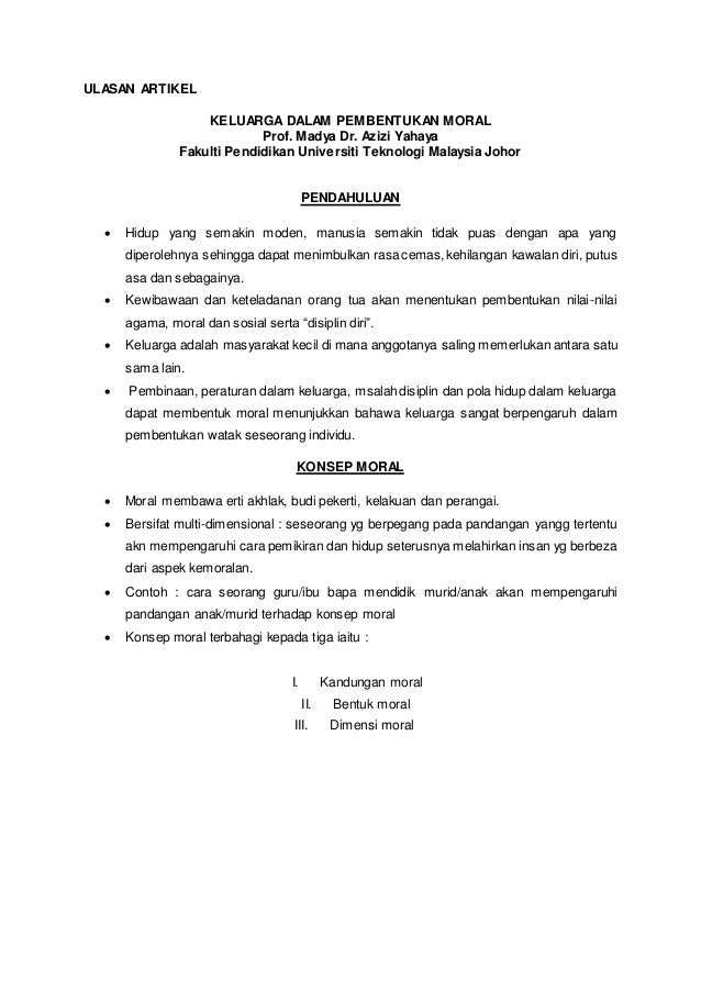 Contoh Review Surat Khabar