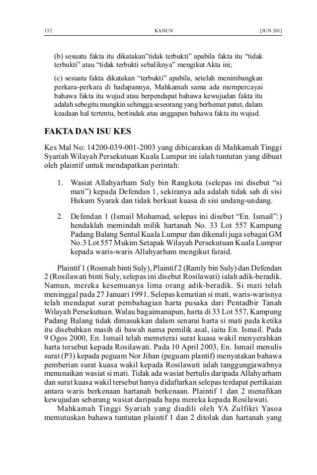 Adakah Surat Kuasa Wakil Berkuatkuasa Sekiranya Pemberi Meninggal Dunia