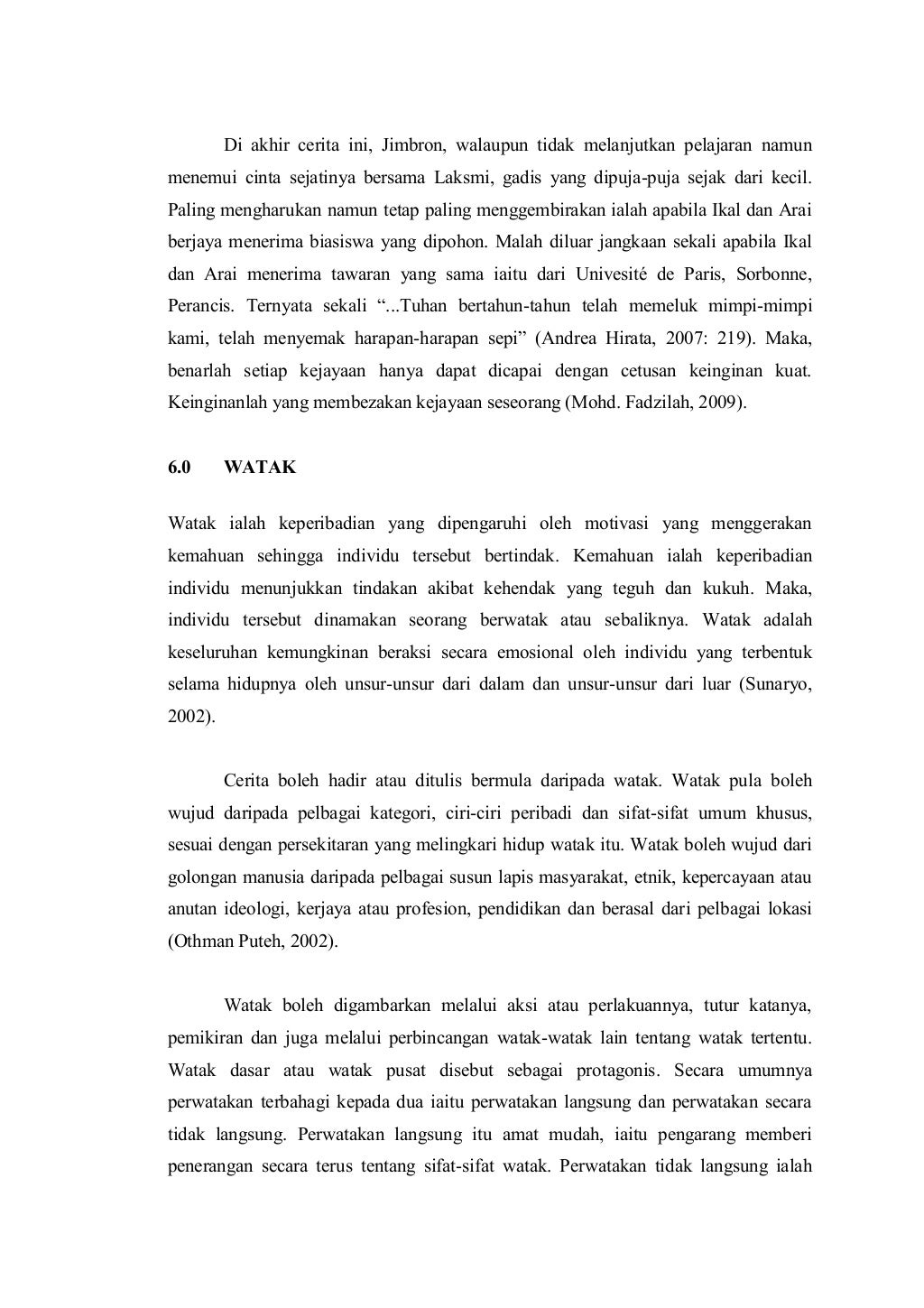 Ulasan Novel &quot;Sang Pemimpi&quot; karya Andrea Hirata