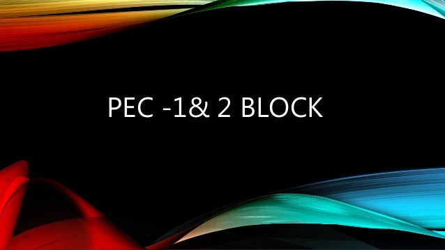 pec block
