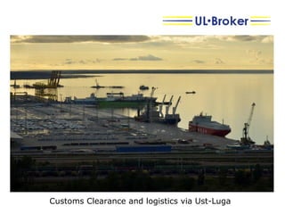Customs Clearance and logistics via Ust-Luga
 