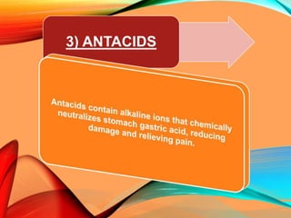 3) ANTACIDS
 