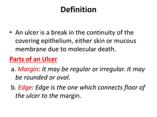 Ulcer | PPTX