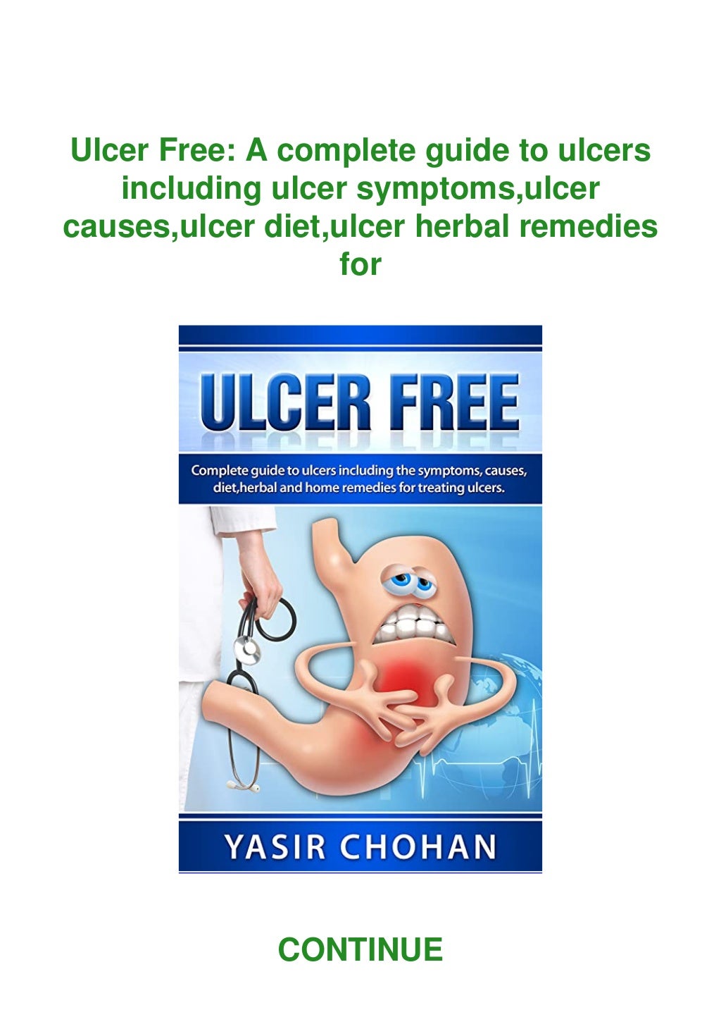 ⚡PDF download Ulcer Free A complete guide to ulcers including ulcer