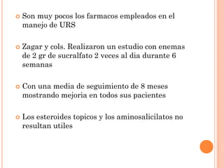 Ulcera rectal solitaria PPT