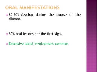 ULCERATIVE AND VESICULO BULLOUS LESIONS.pptx
