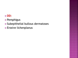 ULCERATIVE AND VESICULO BULLOUS LESIONS.pptx