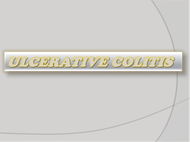 Ulcerative Colitis PPT