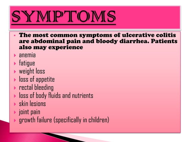 Ulcerative Colitis PPT